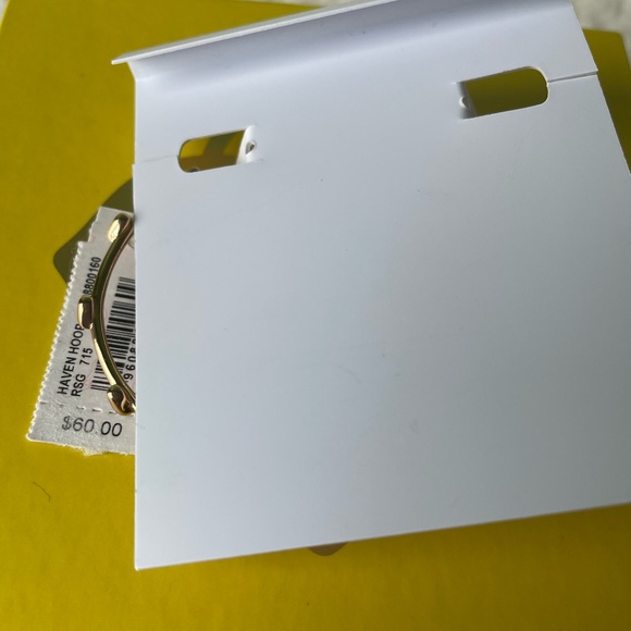 NWT Kendra Scott Haven Hoop Earrings Rose Gold - Picture 7 of 8